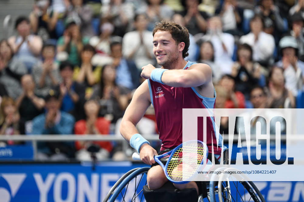 Alfie HEWETT (GBR), OCTOBER 6, 2026 - Tennis : Kinoshita Group Japan Open Tennis Championships 2026 WHEELCHAIR EXHIBITION MATCH at Ariake Coliseum, Tokyo, Japan. Noxthirdxpartyxsales aflo_353700611 KenjiroxMatsuox