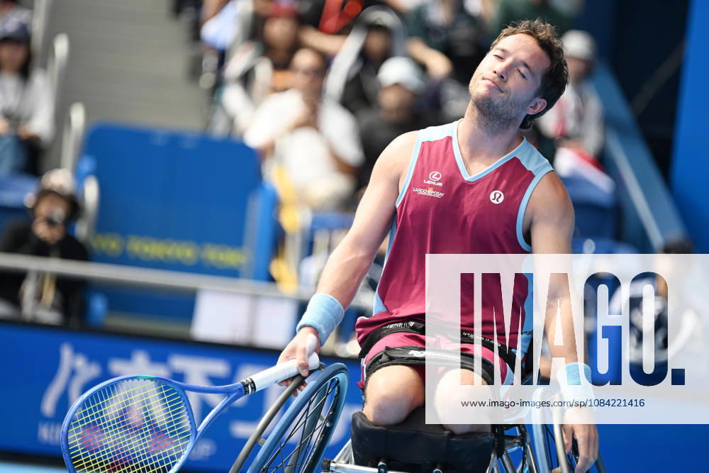 Alfie HEWETT (GBR), OCTOBER 6, 2026 - Tennis : Kinoshita Group Japan Open Tennis Championships 2026 WHEELCHAIR EXHIBITION MATCH at Ariake Coliseum, Tokyo, Japan. Noxthirdxpartyxsales aflo_353700625 KenjiroxMatsuox