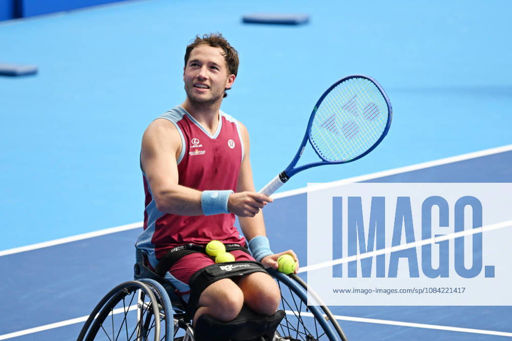 Alfie HEWETT (GBR), OCTOBER 6, 2026 - Tennis : Kinoshita Group Japan Open Tennis Championships 2026 WHEELCHAIR EXHIBITION MATCH at Ariake Coliseum, Tokyo, Japan. Noxthirdxpartyxsales aflo_353700647 KenjiroxMatsuox
