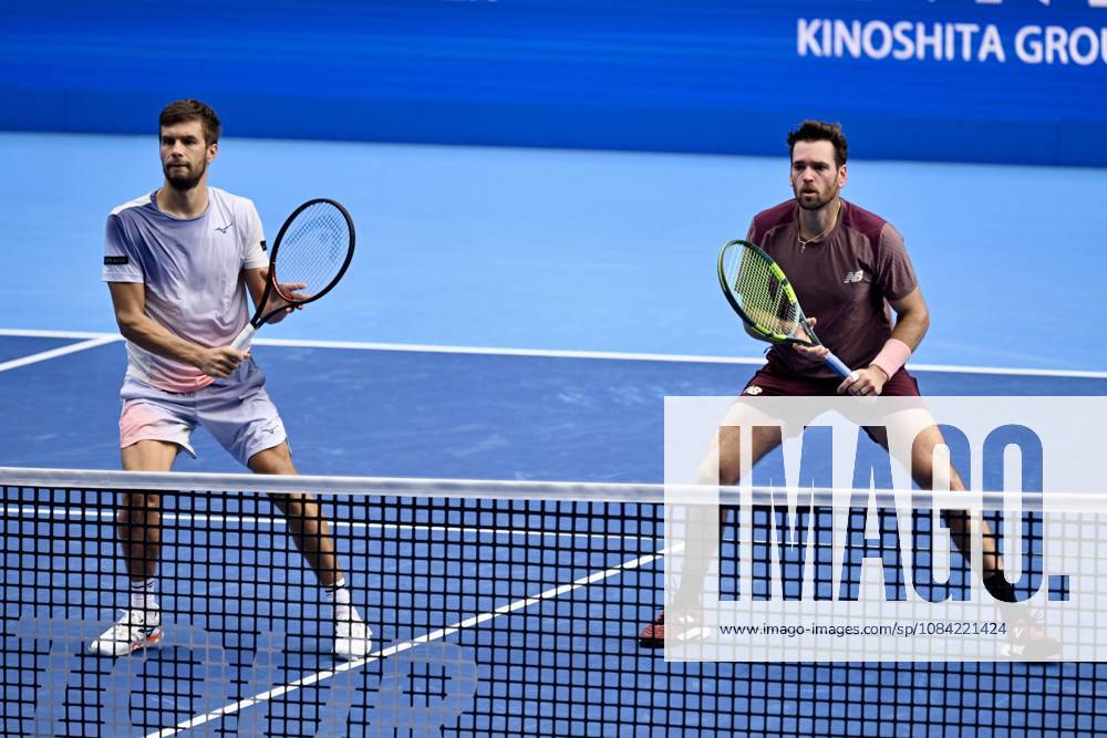 Austin KRAJICEK (USA) & Nikola MEKTIC (CRO), OCTOBER 6, 2026 - Tennis : Kinoshita Group Japan Open Tennis Championships 2026 Men s Doubles Final at Ariake Coliseum, Tokyo, Japan. Noxthirdxpartyxsales aflo_353717506 KenjiroxMatsuox