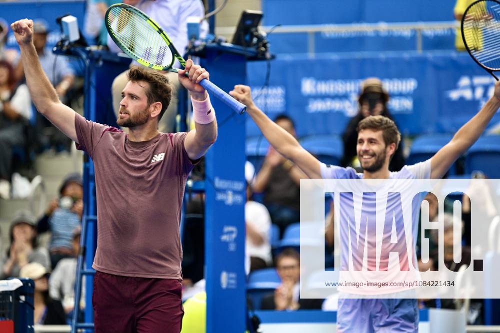 Austin KRAJICEK (USA) & Nikola MEKTIC (CRO), OCTOBER 6, 2026 - Tennis : Kinoshita Group Japan Open Tennis Championships 2026 Men s Doubles Final at Ariake Coliseum, Tokyo, Japan. Noxthirdxpartyxsales aflo_353728384 KenjiroxMatsuox