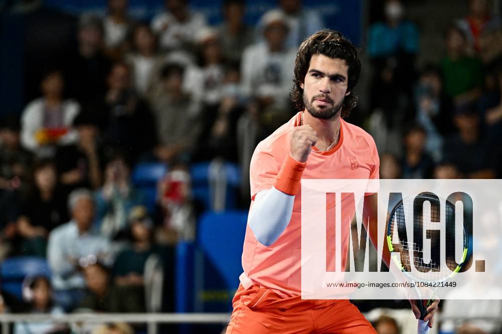 Carlos ALCARAZ (ESP), OCTOBER 6, 2026 - Tennis : Kinoshita Group Japan Open Tennis Championships 2026 Men s Singles Final at Ariake Coliseum, Tokyo, Japan. Noxthirdxpartyxsales aflo_353753705 KenjiroxMatsuox