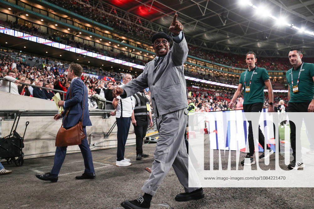 England gegen Tschechien, 6. Oktober 2026, London International Football, UEFA Nations League, England gegen Tschechien, TV-Experte Ian Wright, Foto: Charlotte Wilson, Offside London, Großbritannien