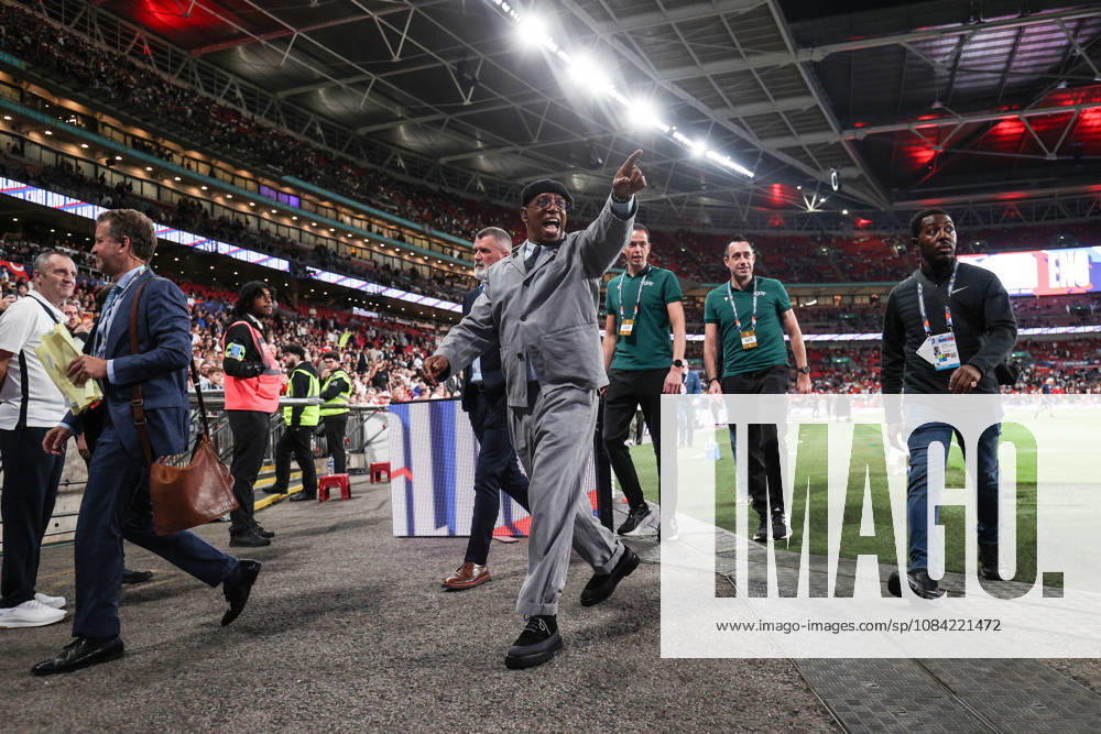 England gegen Tschechien, 6. Oktober 2026, London International Football, UEFA Nations League, England gegen Tschechien, TV-Experte Ian Wright, Foto: Charlotte Wilson, Offside London, Großbritannien
