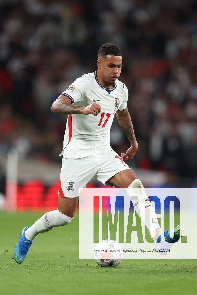 England gegen Tschechien, 6. Oktober 2026, London International Football, UEFA Nations League, England gegen Tschechien, Morgan Rogers (England), Foto: Charlotte Wilson, Offside, London, Großbritannien