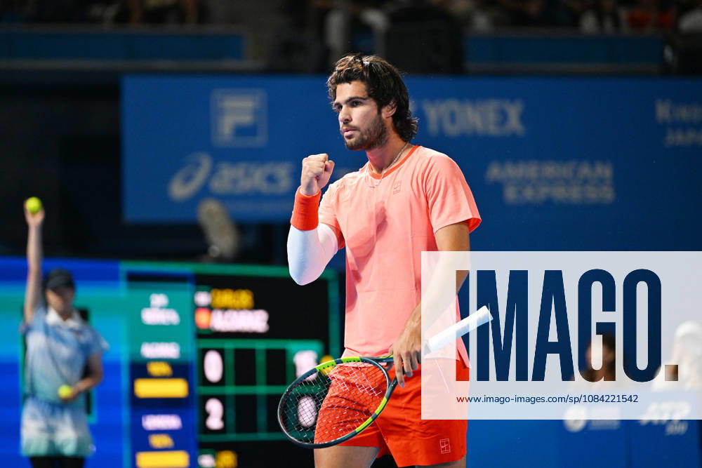 Carlos ALCARAZ (ESP), OCTOBER 6, 2026 - Tennis : Kinoshita Group Japan Open Tennis Championships 2026 Men s Singles Final at Ariake Coliseum, Tokyo, Japan. Noxthirdxpartyxsales aflo_353764646 KenjiroxMatsuox