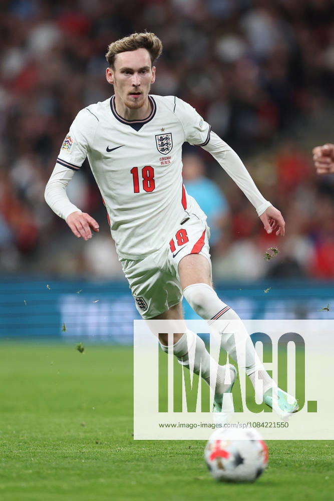 England gegen Tschechien, 6. Oktober 2026, London, Internationales Fußballspiel, UEFA Nations League, England gegen Tschechien, James Garner (England), Foto: Charlotte Wilson, Offside, London, Großbritannien