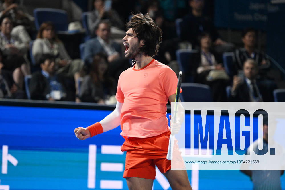 Carlos ALCARAZ (ESP), OCTOBER 6, 2026 - Tennis : Kinoshita Group Japan Open Tennis Championships 2026 Men s Singles Final at Ariake Coliseum, Tokyo, Japan. Noxthirdxpartyxsales aflo_353764658 KenjiroxMatsuox