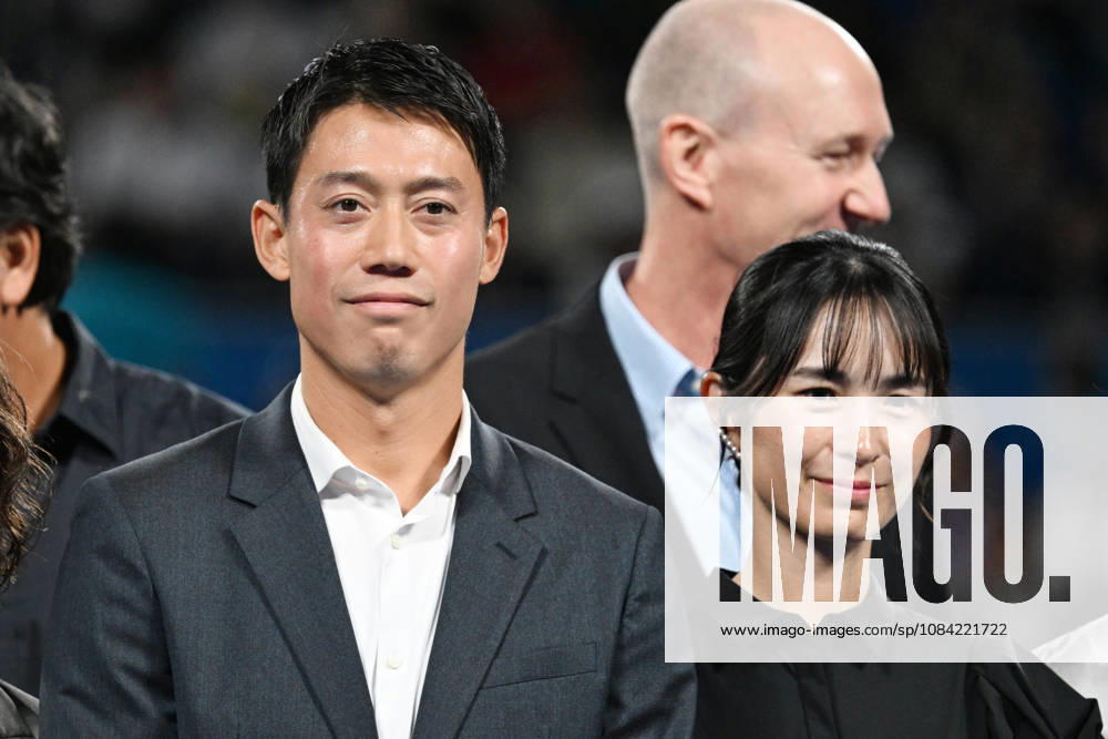 - Tennis : Kinoshita Group Japan Open Tennis Championships 2026 Kei Nishikori Tribute Ceremony at Ariake Coliseum, Tokyo, Japan. Noxthirdxpartyxsales aflo_353766414 KenjiroxMatsuox