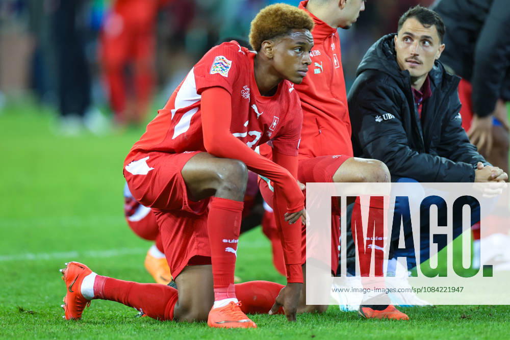 Alvyn Antonio Sanches (23, Switzerland) during the UEFA Nations League match between Switzerland and North Macedonia at thermoplan arena on October 6, 2026 in Lucerne, Switzerland.