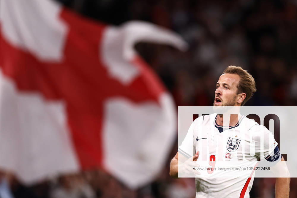 England gegen Tschechien, 6. Oktober 2026, London, UEFA Nations League: England gegen Tschechien – Harry Kane von England feiert das zweite Tor. Foto: Jacques Feeney, Abseits, London, Großbritannien