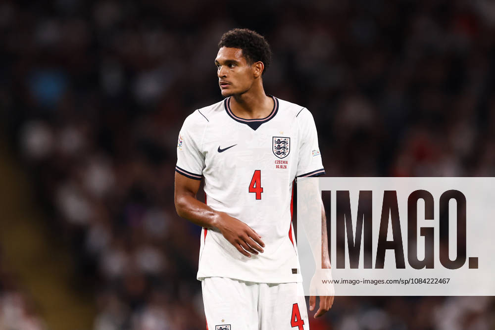 England gegen Tschechien, 6. Oktober 2026, London – UEFA Nations League: England gegen Tschechien – Jarell Quansah (England) – Foto: Jacques Feeney – Abseits – London, Großbritannien