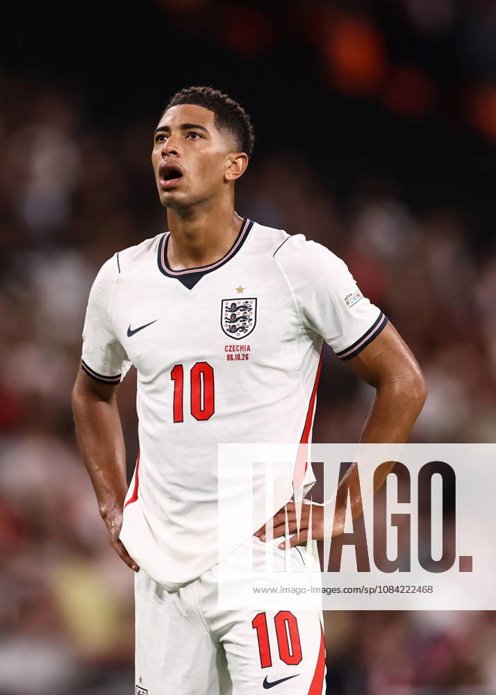 England gegen Tschechien, 6. Oktober 2026, London, UEFA Nations League: England gegen Tschechien – Jude Bellingham (England). Foto: Jacques Feeney, Offside, London, Großbritannien