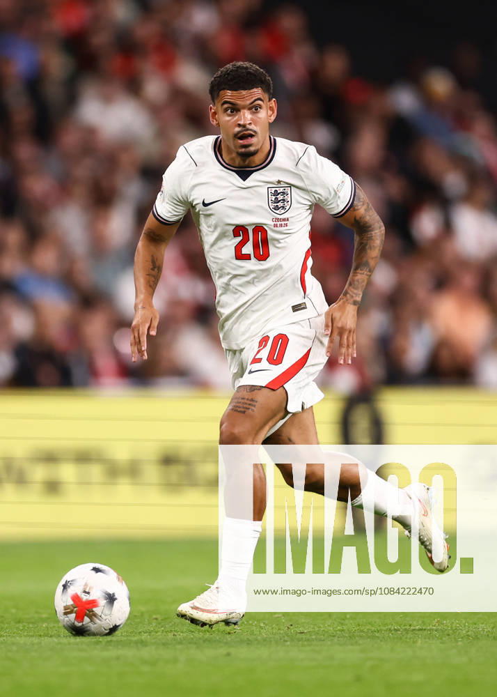 England gegen Tschechien, 6. Oktober 2026, London, UEFA Nations League, England gegen Tschechien, Morgan Gibbs-White aus England, Foto: Jacques Feeney, Offside, London, Großbritannien