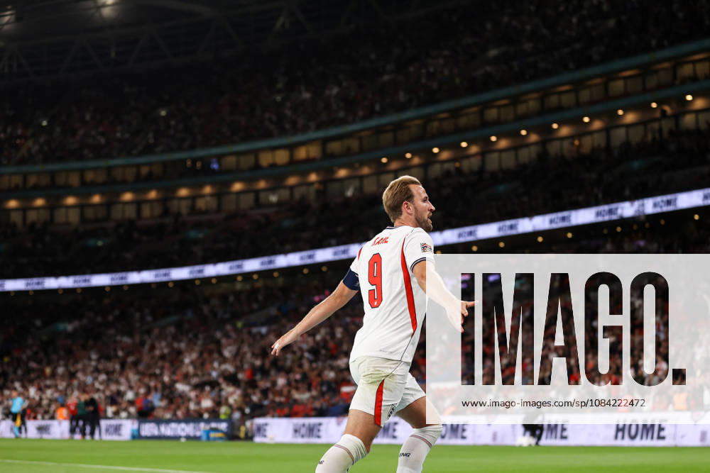 England gegen Tschechien, 6. Oktober 2026, London, UEFA Nations League: England gegen Tschechien – Harry Kane von England feiert das dritte Tor. Foto: Jacques Feeney, Abseits, London, Großbritannien