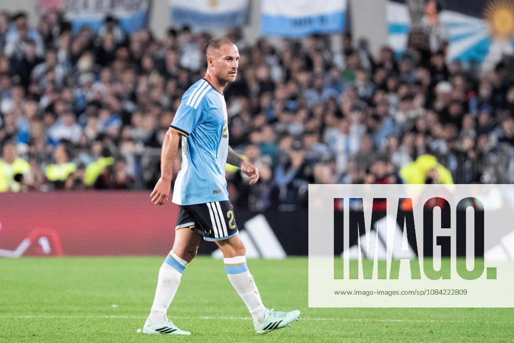 Alexis Mac Allister of Argentina looks on during the International Friendly, Länderspiel, Nationalmannschaft football match between Argentina and Benin at Estadio Monumental Antonio V. Liberti on October 06, 2026 in Buenos Aires, Argentina. (Photo by Richard Callis Sports Press Photo)