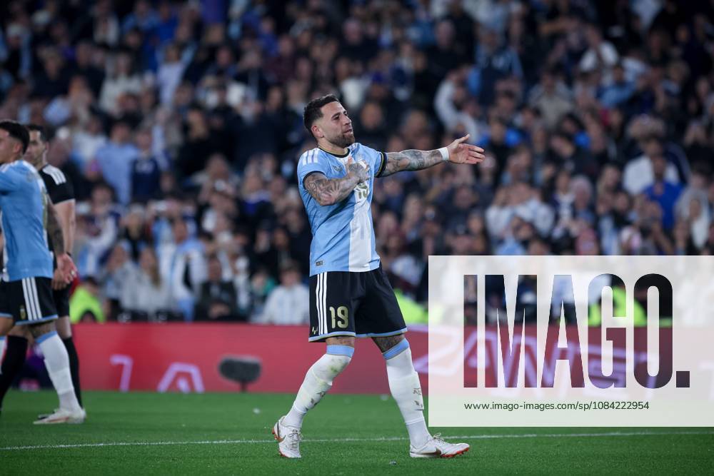 Nicolas Otamendi of Argentina seen during the match between Argentina and Benin International Friendly, Länderspiel, Nationalmannschaft match, The last match of Messi with Argentina national team, Nationalteam Final score: Argentina 3 - 0 Benin Buenos Aires Argentina - ZUMAs197 20261006_aaa_s197_232