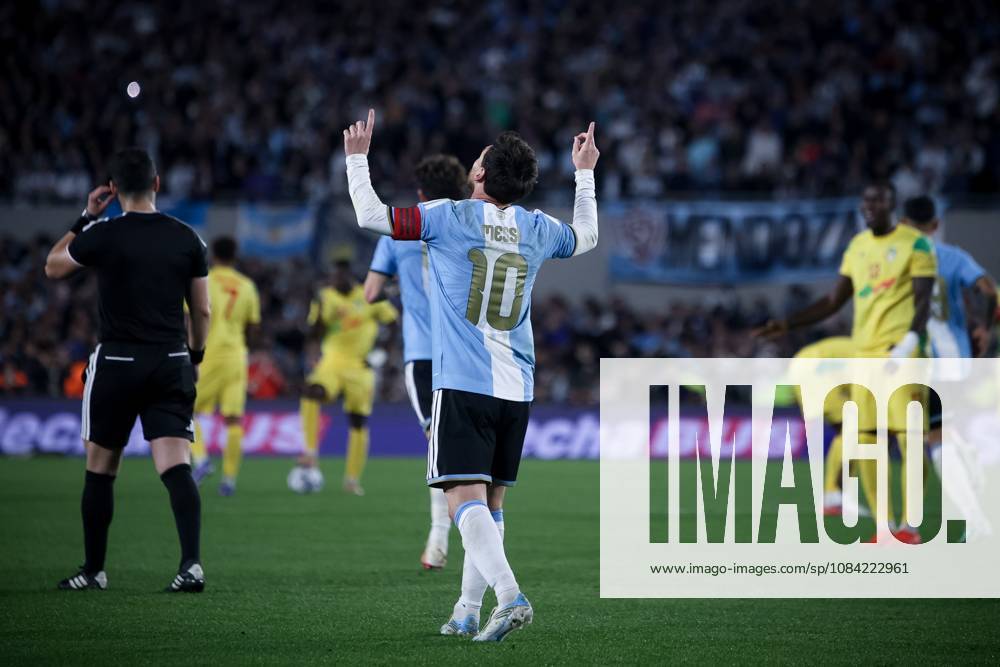 Lionel Messi of Argentina seen during the match between Argentina and Benin International Friendly, Länderspiel, Nationalmannschaft match, The last match of Messi with Argentina national team, Nationalteam Final score: Argentina 3 - 0 Benin Buenos Aires Argentina - ZUMAs197 20261006_aaa_s197_234
