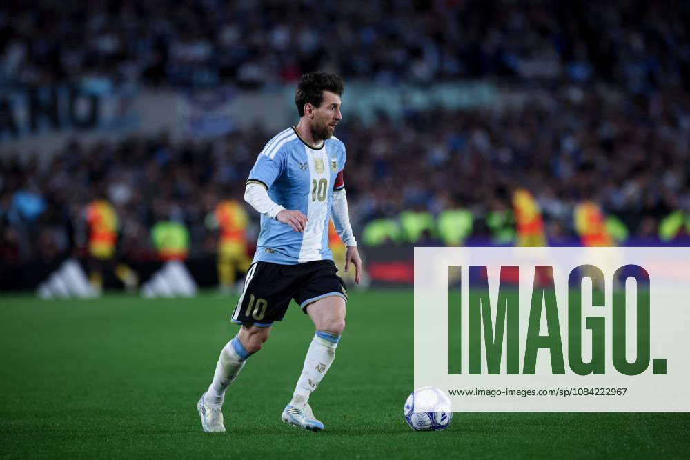 Lionel Messi of Argentina seen during the match between Argentina and Benin International Friendly, Länderspiel, Nationalmannschaft match, The last match of Messi with Argentina national team, Nationalteam Final score: Argentina 3 - 0 Benin Buenos Aires Argentina - ZUMAs197 20261006_aaa_s197_236