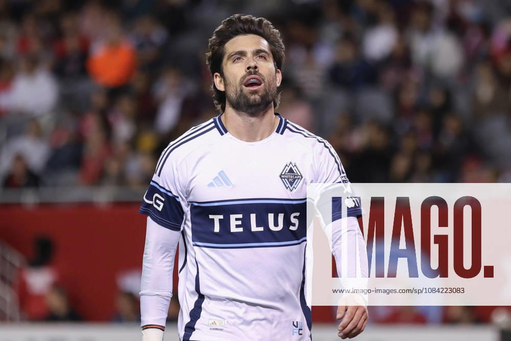 Brian White (24 Vancouver Whitecaps FC) is seen during the Major League Soccer game between Chicago Fire FC and Vancouver Whitecaps FC at Soldier Field on Tuesday October 6 in Chicago, USA