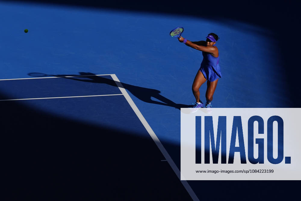 Naomi Osaka of Japan plays against Karolina Muchova of Czech Republic (not n view) during the Women s Singles Round 16 match on day seven of China Open at the National Tennis Center. Karolina Muchova defeated Naomi Osaka 7-5, 1-6, 7-6 Beijing China - ZUMAs197 20261006_aaa_s197_259