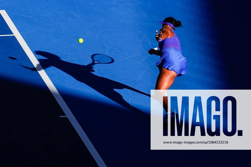 Naomi Osaka of Japan plays against Karolina Muchova of Czech Republic (not n view) during the Women s Singles Round 16 match on day seven of China Open at the National Tennis Center. Karolina Muchova defeated Naomi Osaka 7-5, 1-6, 7-6 Beijing China - ZUMAs197 20261006_aaa_s197_268