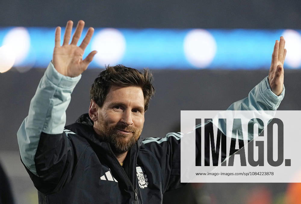 Lionel Messi, Argentina vs. Benin, Friendly Match, October 6, 2026, Monumental Stadium, Buenos Aires. Photo by Javier Garcia Martino, CABJ Press