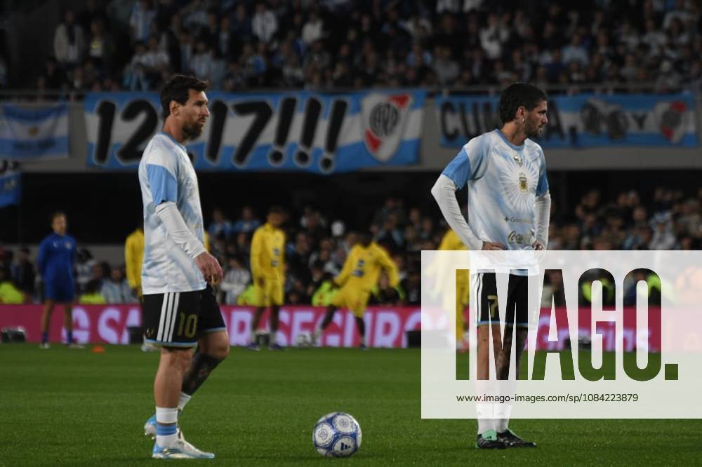 Messi Plays His Final Match with the Argentine National Team in Buenos Aires Soccer player Lionel Messi during warm-ups before the match between the national teams of Argentina and Benin on October 6, 2026, in Buenos Aires, Argentina. The match will be the last time Leo Messi wears the Albiceleste jersey after announcing his retirement from international soccer. OCTOBER 6, 2026 MESSI LAST MATCH ARGENTINA RETIREMENT ARGENTINE SOCCER STAR SOCCERBEST PLAYER Sebastián Buenos Aires, Argentina Buenos Aires, Argentina Spain