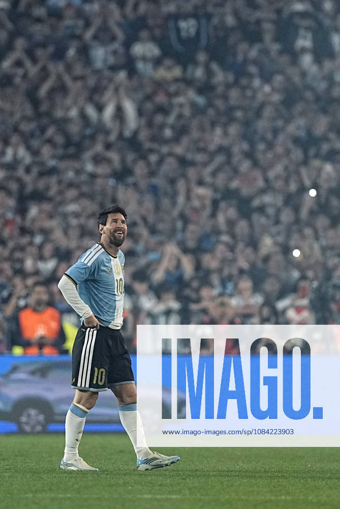 Lionel Messi, Argentina vs. Benin, Friendly Match, October 6, 2026, Monumental Stadium, Buenos Aires. Photo by Javier Garcia Martino, CABJ Press