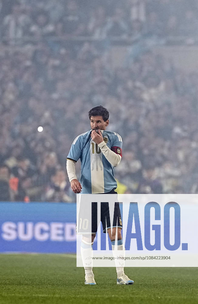 Lionel Messi, Argentina vs. Benin, Friendly Match, October 6, 2026, Monumental Stadium, Buenos Aires. Photo by Javier Garcia Martino, CABJ Press