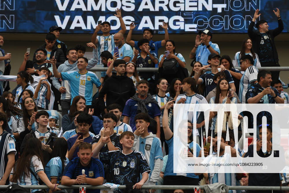 Messi plays his final game with the Argentine national team in Buenos Aires. Fans during the match between the national teams of Argentina and Benin on October 6, 2026, in Buenos Aires, Argentina. The match will be the last time Leo Messi wears the Albiceleste jersey after announcing his retirement from international soccer. OCTOBER 7, 2026, Sebastián, Buenos Aires, Argentina. Buenos Aires, Argentina. Spain