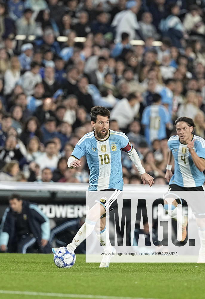 Lionel Messi, Argentina vs. Benin, Friendly Match, October 6, 2026, Monumental Stadium, Buenos Aires. Photo by Javier Garcia Martino, CABJ Press