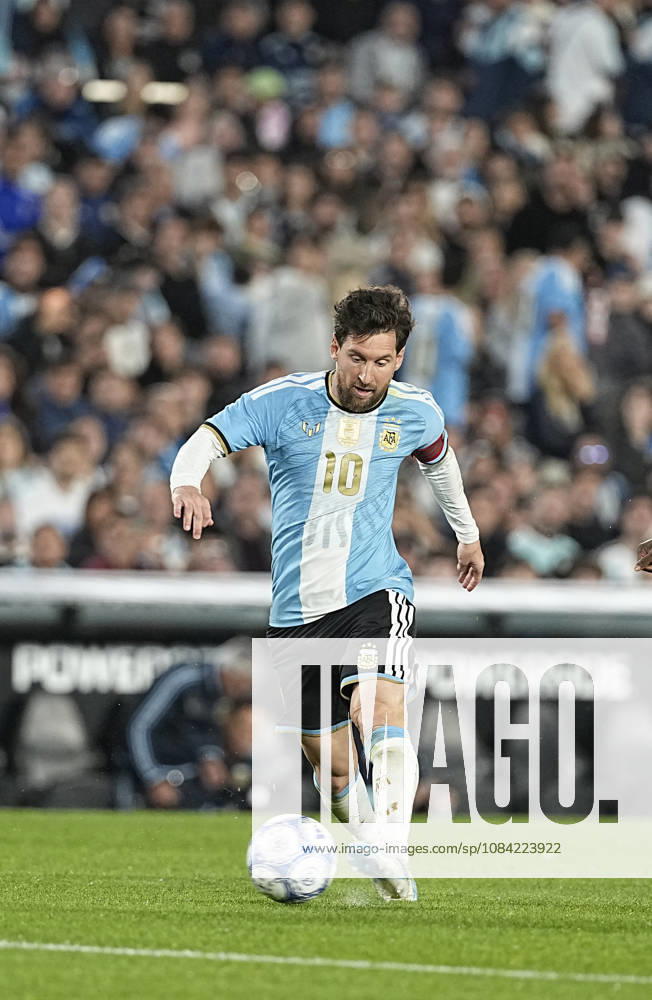 Lionel Messi, Argentina vs. Benin, Friendly Match, October 6, 2026, Monumental Stadium, Buenos Aires. Photo by Javier Garcia Martino, CABJ Press