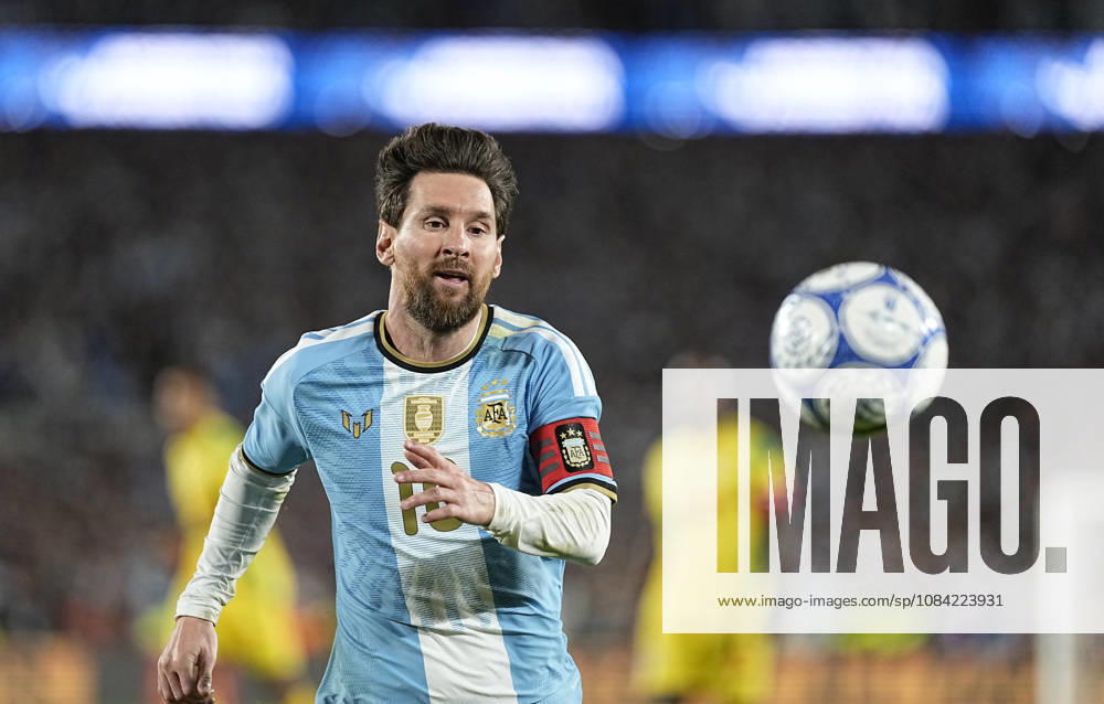 Lionel Messi, Argentina vs. Benin, Friendly Match, October 6, 2026, Monumental Stadium, Buenos Aires. Photo by Javier Garcia Martino, CABJ Press