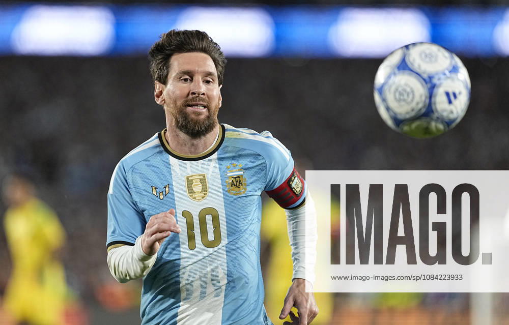 Lionel Messi, Argentina vs. Benin, Friendly Match, October 6, 2026, Monumental Stadium, Buenos Aires. Photo by Javier Garcia Martino, CABJ Press