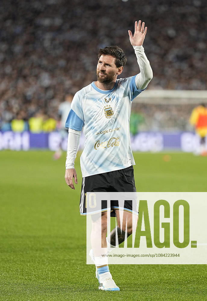 Lionel Messi, Argentina vs. Benin, Friendly Match, October 6, 2026, Monumental Stadium, Buenos Aires. Photo by Javier Garcia Martino, CABJ Press