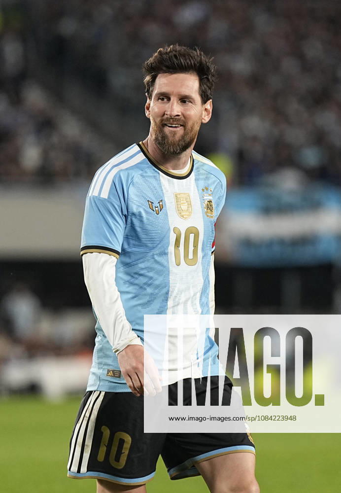 Lionel Messi, Argentina vs. Benin, Friendly Match, October 6, 2026, Monumental Stadium, Buenos Aires. Photo by Javier Garcia Martino, CABJ Press