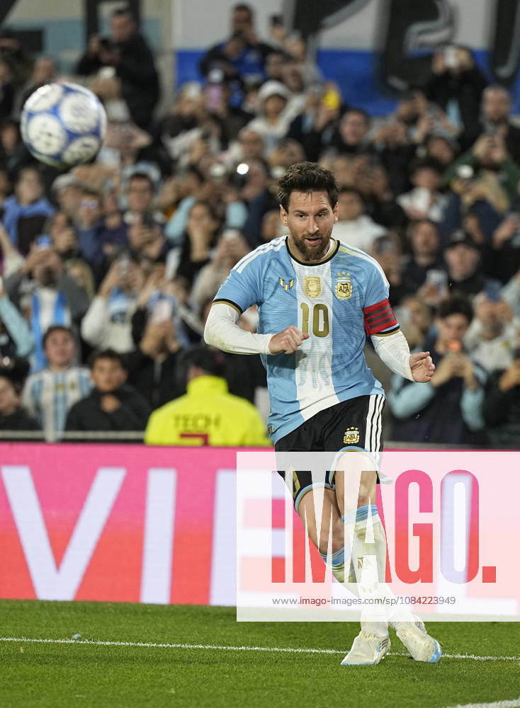 Lionel Messi, Argentina vs. Benin, Friendly Match, October 6, 2026, Monumental Stadium, Buenos Aires. Photo by Javier Garcia Martino, CABJ Press
