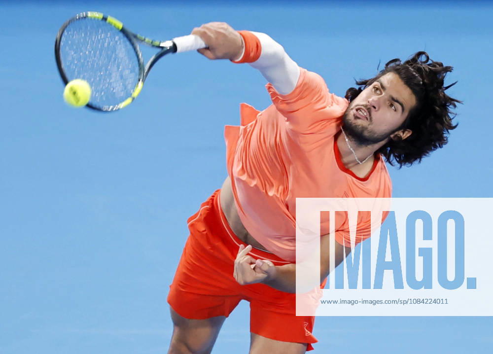 Tennis: Japan Open Carlos Alcaraz of Spain plays against Jiri Lehecka of the Czech Republic in the men s singles final at the Japan Open tennis tournament at Ariake Tennis Forest Park in Tokyo on Oct. 6, 2026. A14AA0005630264P
