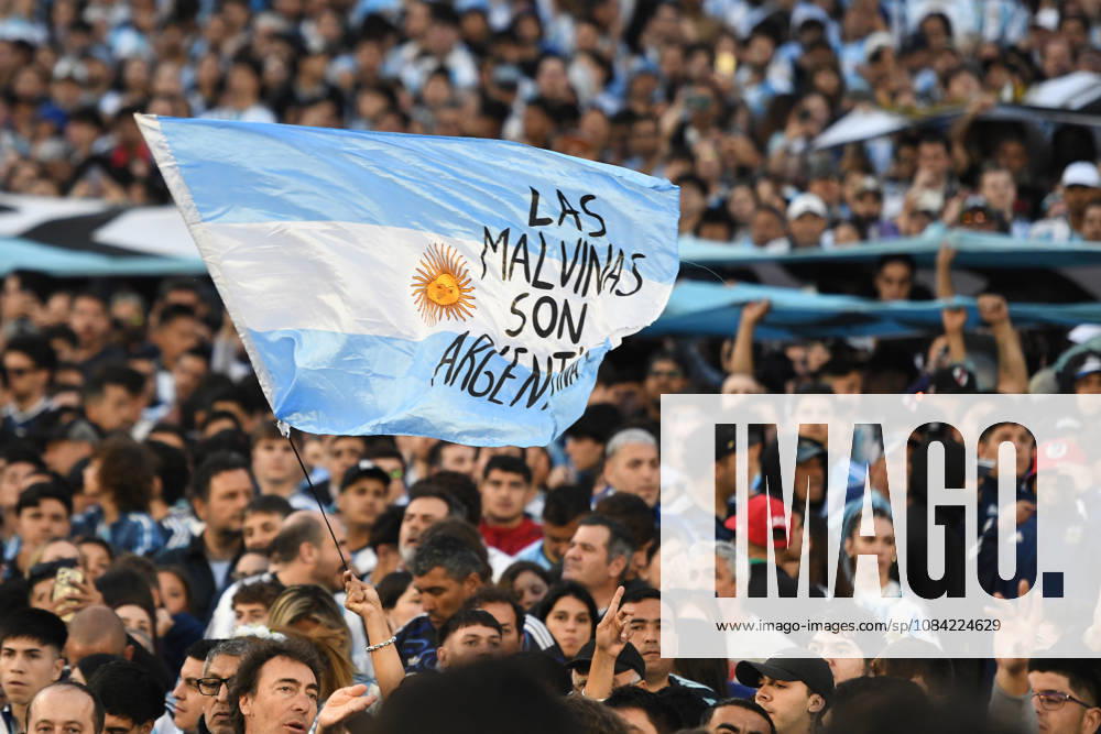 Argentina v Benin - International Friendly, Länderspiel, Nationalmannschaft Fans of Argentina watch the match between Argentina and Benin at Estadio Monumental in Buenos Aires, Argentina, on October 6, 2026. Buenos Aires Buenos Aires Argentina