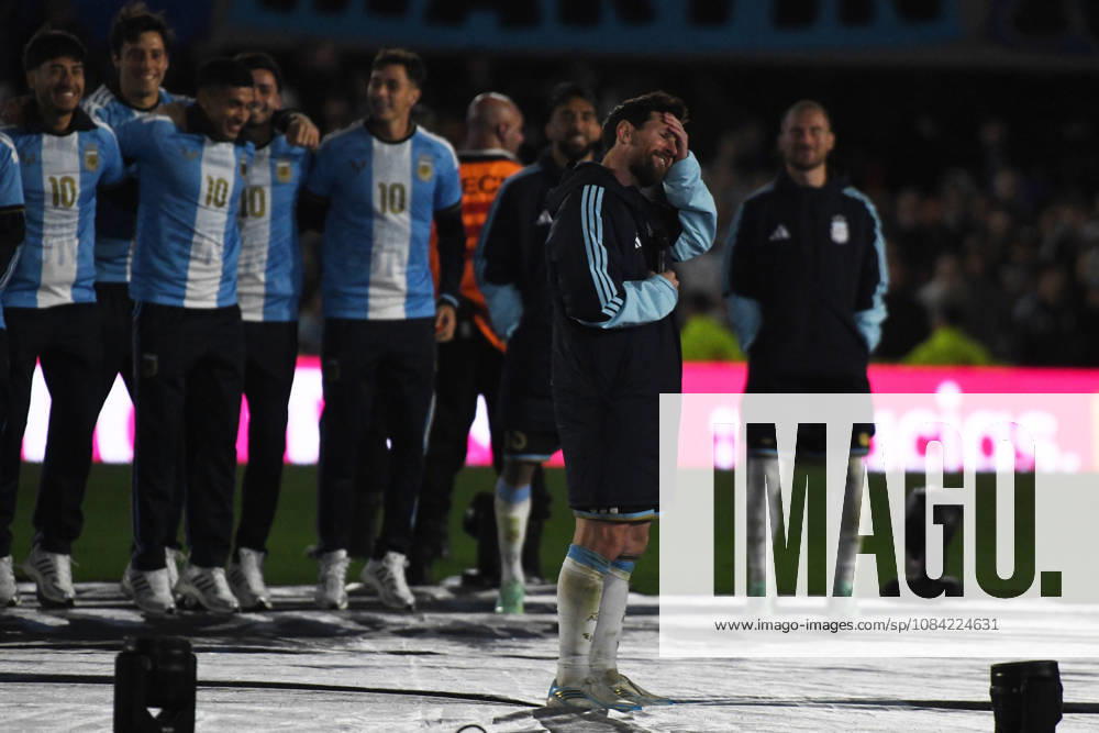 Argentina v Benin - International Friendly, Länderspiel, Nationalmannschaft Lionel Messi of Argentina leaves the pitch after the match between Argentina and Benin at Estadio Monumental in Buenos Aires, Argentina, on October 6, 2026. Buenos Aires Buenos Aires Argentina