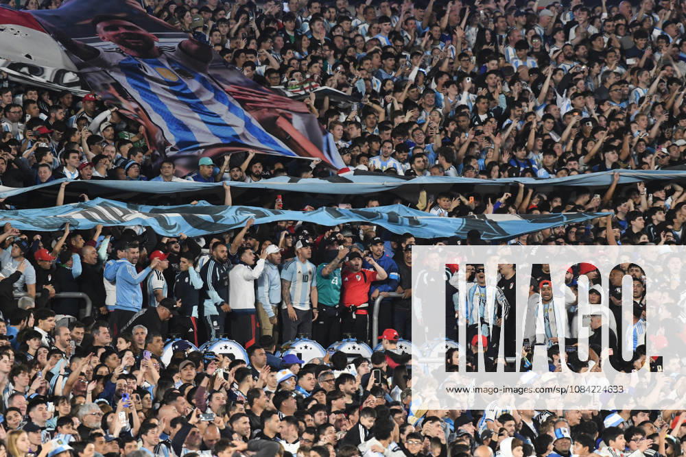 Argentina v Benin - International Friendly, Länderspiel, Nationalmannschaft Fans of Argentina watch the match between Argentina and Benin at Estadio Monumental in Buenos Aires, Argentina, on October 6, 2026. Buenos Aires Buenos Aires Argentina