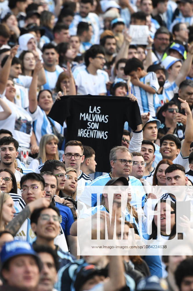 Argentina v Benin - International Friendly, Länderspiel, Nationalmannschaft Fans of Argentina watch the match between Argentina and Benin at Estadio Monumental in Buenos Aires, Argentina, on October 6, 2026. Buenos Aires Buenos Aires Argentina