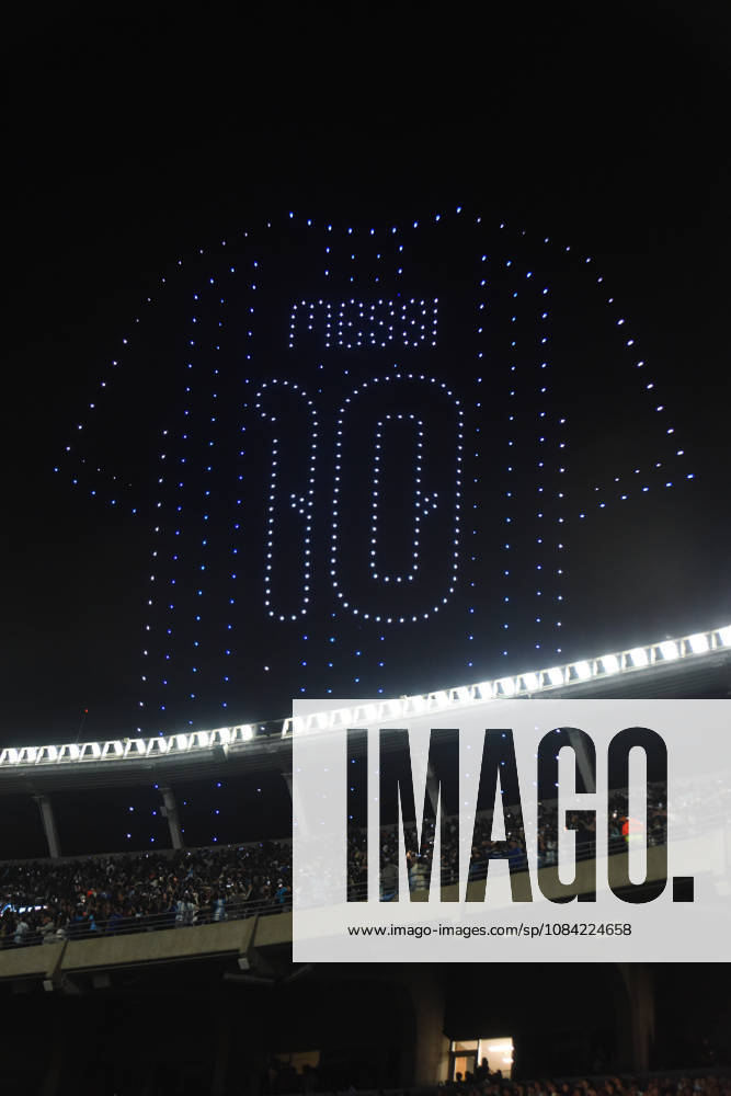 Argentina v Benin - International Friendly, Länderspiel, Nationalmannschaft Lionel Messi s shirt is made with drones after the match between Argentina and Benin at Estadio Monumental in Buenos Aires, Argentina, on October 6, 2026. Buenos Aires Buenos Aires Argentina
