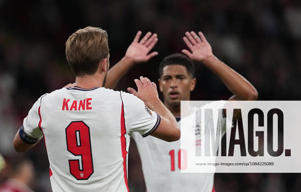 England v Czech Republic Group 3 UEFA Nations League - Season 2026 2027 - Wembley Stadium Harry Kane of England celebrates scoring 2nd goal in 3-0 win with Jude Bellingham during the England v Czech Republic UEFA Group 3 Nations League Match at Wembley Stadium London, Season 26 27, October 6 2026 London United Kingdom
