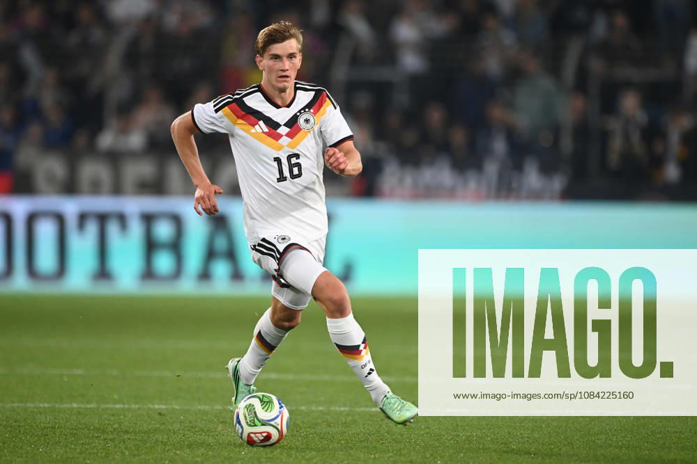 Alyosha KEMLEIN GER Play, Individual Play, Soccer International Match, U21, European Championship Qualifier, Germany vs. Georgia 2–0 on October 6, 2026, Schüco Arena, Bielefeld, Â