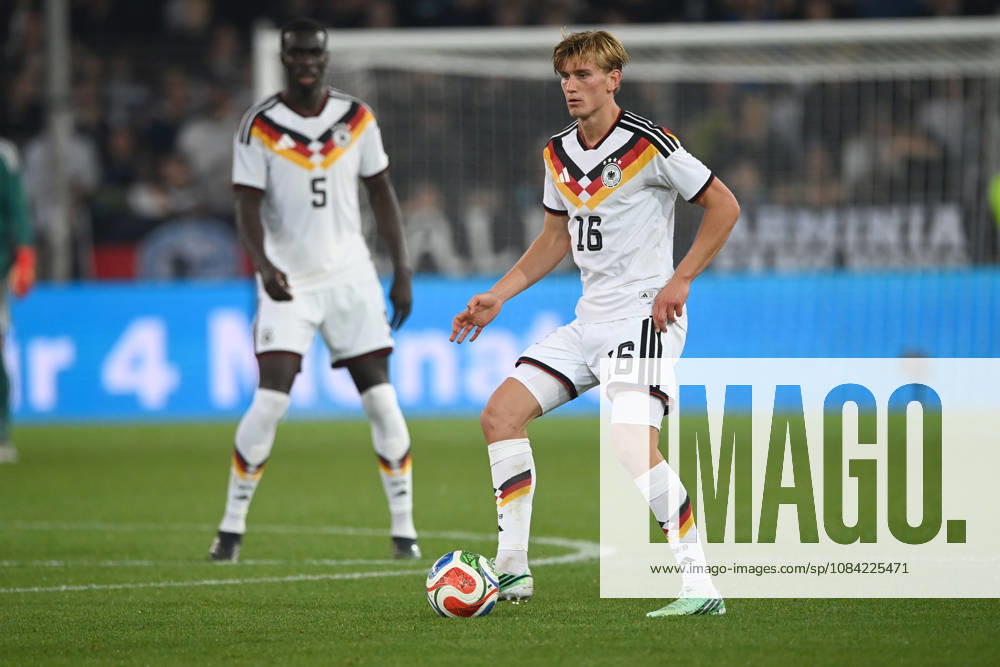 Alyosha KEMLEIN GER Play, Individual Play, Soccer International Match, U21, European Championship Qualifier, Germany vs. Georgia 2–0 on October 6, 2026, Schueco Arena, Bielefeld, Â