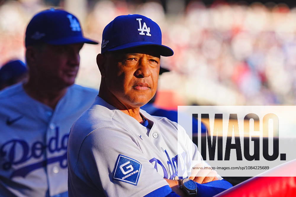 Dave Roberts,(Dodgers) Manager Dave Roberts Oct.6,2026 - Baseball : MLB, Baseball Herren, USA National League Division Series Atlanta Braves vs. Los Angeles Dodgers Venue: Truist Park (Cumberland, Georgia, USA) aflo_353997379 YujixArakawax