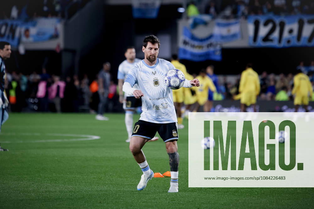 The last match of Messi in Buenos Aires, Argentina - 06 Oct 2026 Lionel Messi of Argentina seen during the match between Argentina and Benin International Friendly, Länderspiel, Nationalmannschaft match, The last match of Messi with Argentina national team, Nationalteam Final score: Argentina 3 - 0 Benin Buenos Aires Argentina