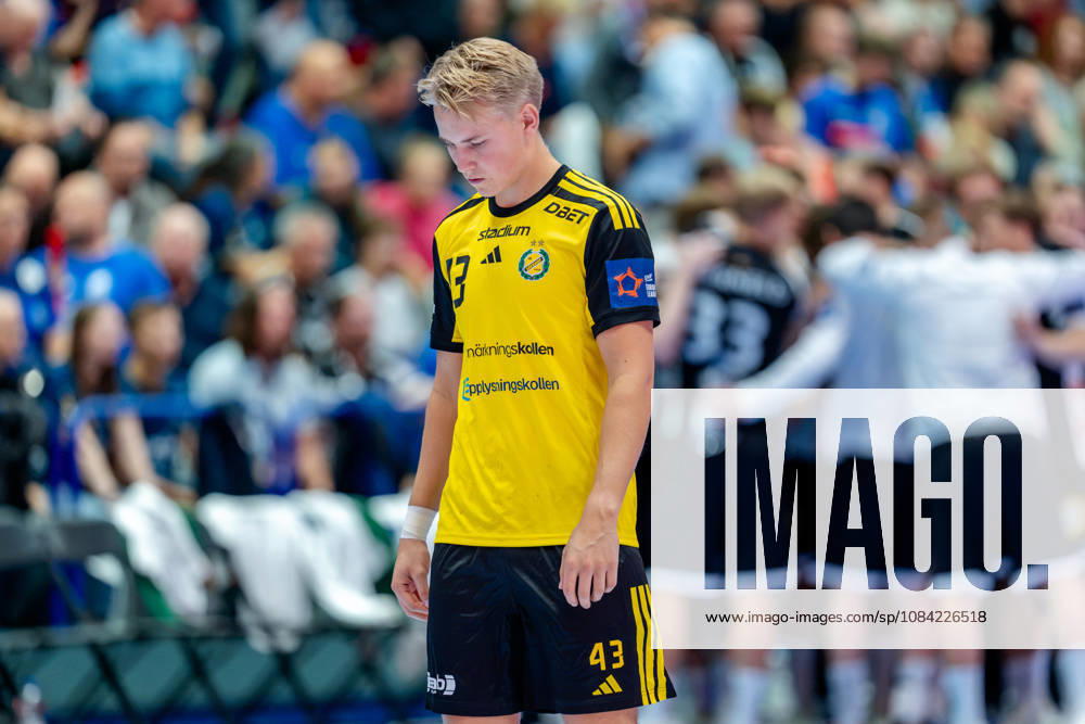 Solingen, October 6, 2026, Handball, Men s, EHF, European League, Group Stage, Matchday 2, 2026–2027, Bergischer HC vs. IK Sävehof, Arvid Uusvoog (IK Sävehof), 43 before kickoff, Solingen Klingenhalle, North Rhine-Westphalia, Germany